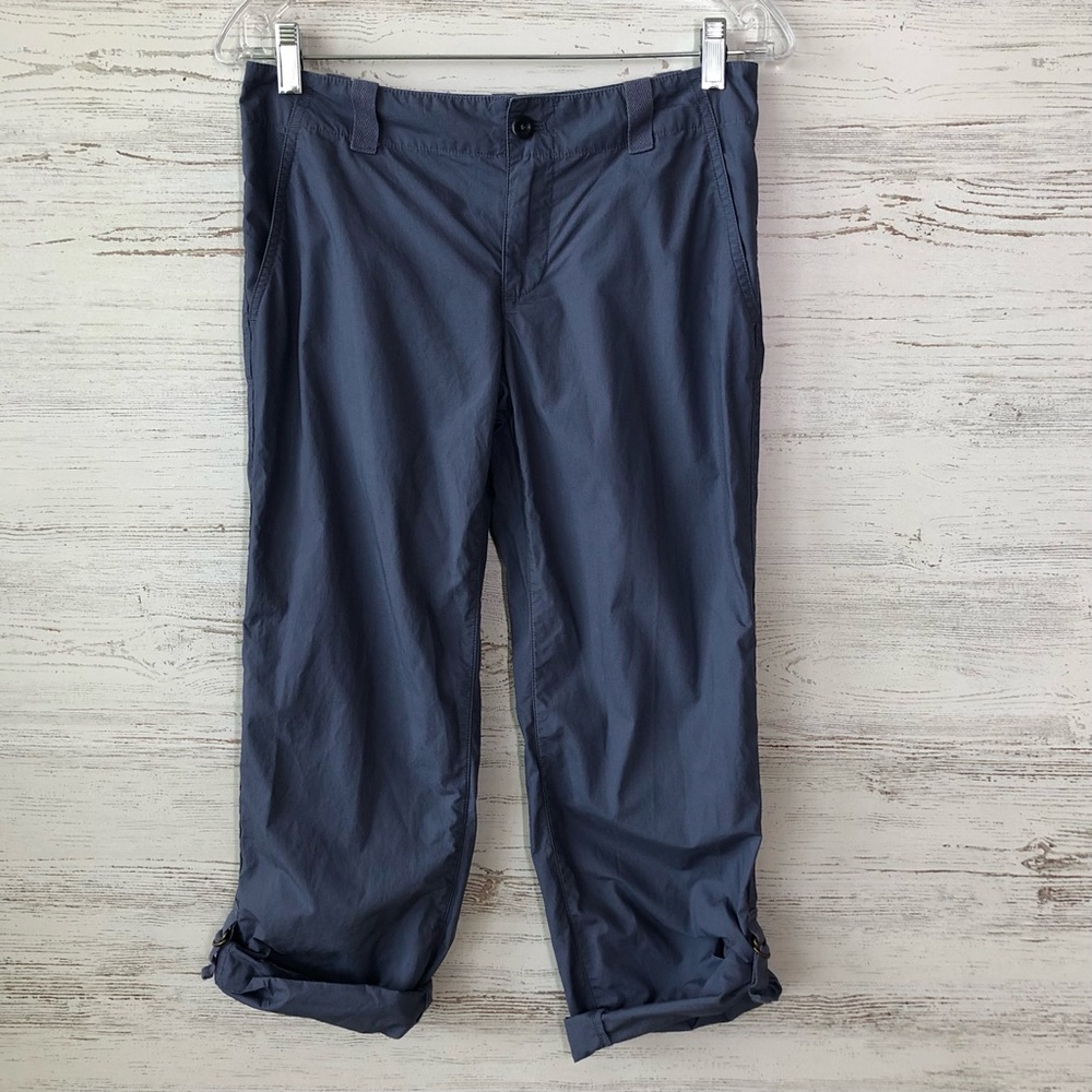 VINEYARD VINES Blue Cotton Rolled Ankle Pants